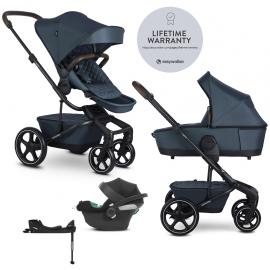 EASYWALKER SET Kočík 4v1 Harvey⁵ Premium 2v1 Jade Green LITE RWS + CYBEX Aton B2 i-Size + základňa