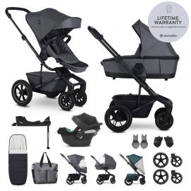 EASYWALKER SET Kočík 4v1 Harvey⁵ Premium Mineral Grey XXL AIR + CYBEX Aton B2 i-Size