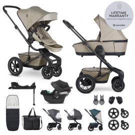 EASYWALKER SET Kočík 4v1 Harvey⁵ Premium Pearl Taupe XXL AIR + CYBEX Aton B2 i-Size