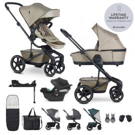 EASYWALKER SET Kočík 4v1 Harvey⁵ Premium Pearl Taupe XXL RWS + CYBEX Aton B2 i-Size