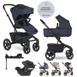 EASYWALKER SET Kočík 4v1 Jimmey Indigo Blue LITE RWS + CYBEX Aton B2 i-Size + základňa