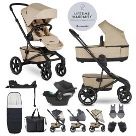 EASYWALKER SET Kočík 4v1 Jimmey Sand Taupe XXL RWS + CYBEX Aton B2 i-Size + základňa