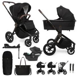 MUUVO SET Kočík 4v1 Quick SE 2 Sunset black set + CBX By CYBEX Aton B2 i-Size + základňa