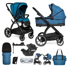 MUUVO SET Kočík 4v1 Trick Ocean blue + CYBEX Aton B2 i-Size