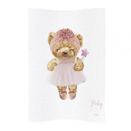 CEBA Podložka prebaľovacia 2-hranná mäkká (48x70) Cosy Fluffy Puffy Poly
