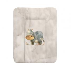CEBA BABY Podložka prebaľovacia mäkká (50x70) Basic Cosy Hippo