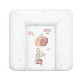 CEBA BABY Podložka prebaľovacia mäkká (75x72) Basic Mouse
