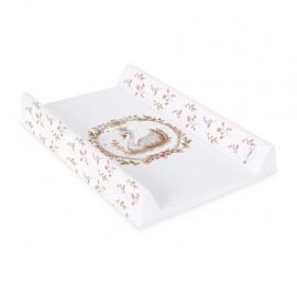 CEBA BABY Podložka prebaľovacia 2-hranná s pevnou doskou (50x70) Basic Glamour Style