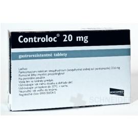 CONTROLOC 20 mg gastrorezistentné tablety