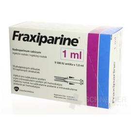 Fraxiparine 9 500 IU (anti-Xa)/1 ml