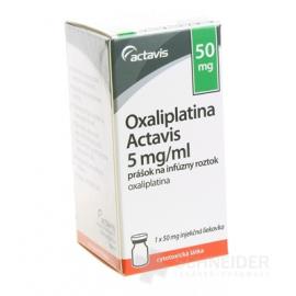 Oxaliplatina Actavis 5 mg/ ml