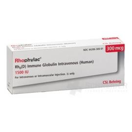 Rhophylac 300 mikrogramov/2 ml