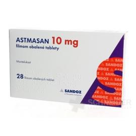 ASTMASAN 10 mg filmom obalené tablety