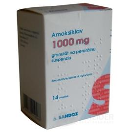 Amoksiklav 1000 mg granulát na perorálnu suspenziu