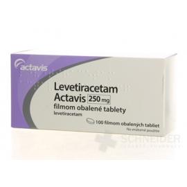 Levetiracetam Actavis 250 mg filmom obalené tabl.