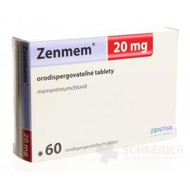 Zenmem 20 mg orodispergovateľné tablety