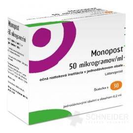 MONOPOST 50 mikrogramov/ml