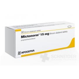 Mictonorm 15 mg filmom obalené tablety