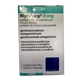 MYLOTARG 5 mg prášok na infúzny koncentrát