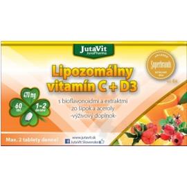 JutaVit Lipozomálny vitamín C + D3