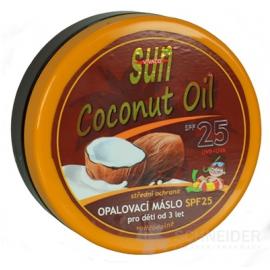 SUN COCONUT OIL opaľovacie MASLO KIDS SPF 25