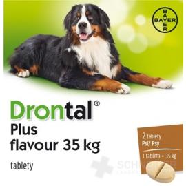 Drontal plus flavour 35 kg pre psy