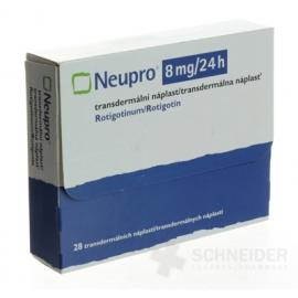Neupro 8 mg/24 h transdermálna náplasť