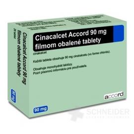 Cinacalcet Accord 90 mg filmom obalené tablety