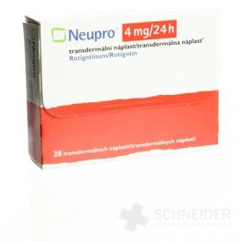Neupro 4 mg/24 h transdermálna náplasť
