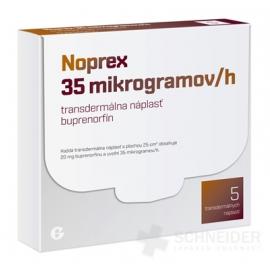 Noprex 35 mikrogramov/h transdermálna náplasť