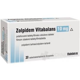 Zolpidem Vitabalans 10 mg filmom obalené tablety