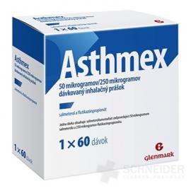 Asthmex 50 mikrogramov/250 mikrogramov