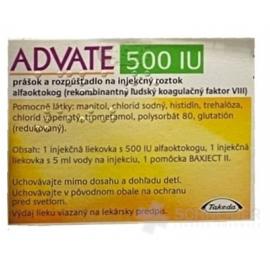ADVATE 500 IU