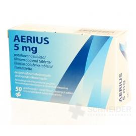 Aerius 5 mg filmom obalené tablety