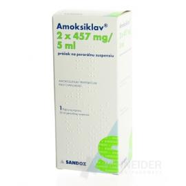 AMOKSIKLAV 2x457 mg/5 ml