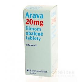 Arava 20 mg filmom obalené tablety
