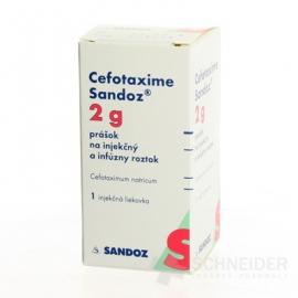 CEFOTAXIME Sandoz 2 g
