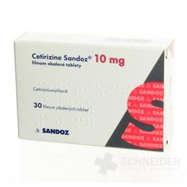 CETIRIZINE SANDOZ 10 mg