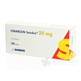 CINARIZIN Sandoz 25 mg