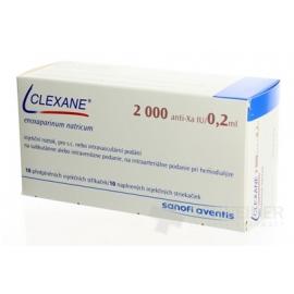 CLEXANE 2000 IU (20 mg)/0,2 ml
