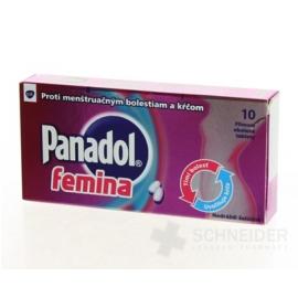 Panadol Femina 10 x 500 mg / 10 mg