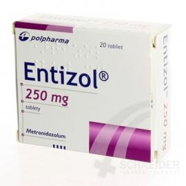 Entizol 250 mg tablety