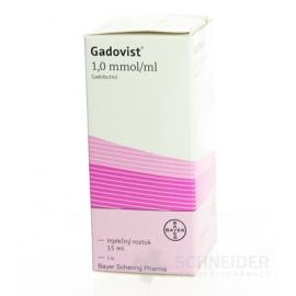 Gadovist 1,0 mmol/ml injekčný roztok