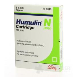 HUMULIN N (NPH) CARTRIDGE