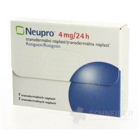 Neupro 4 mg/24 h transdermálna náplasť