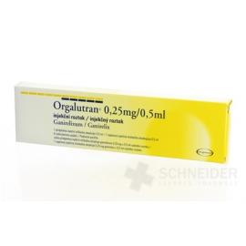 Orgalutran 0,25 mg/0,5 ml injekčný roztok