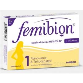 Femibion 1 Kyselina listová a METAFOLIN + vit. D3