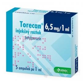 Torecan injekčný roztok 6,5 mg/1 ml