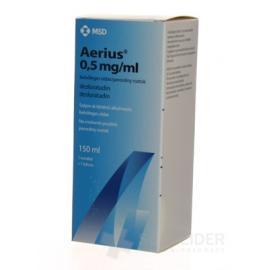 Aerius 0,5 mg/ml perorálny roztok
