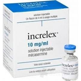 Increlex 10 mg/ml, injekčný roztok
